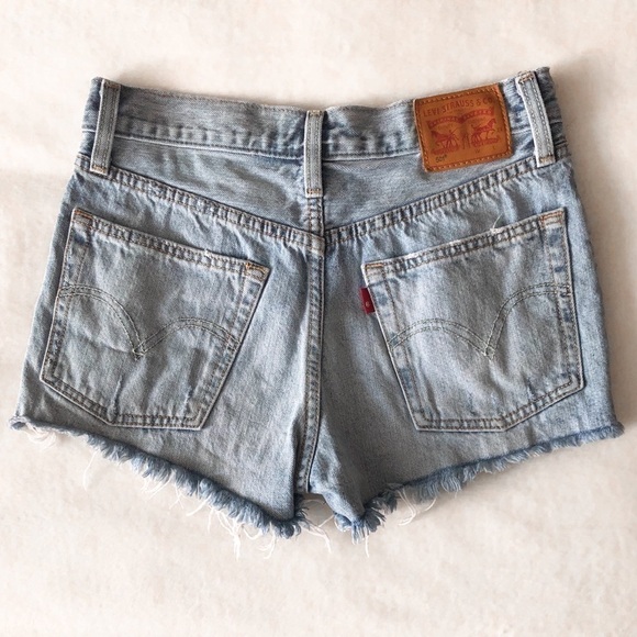 Levi’s 501 Original HR Denim Shorts - Picture 6 of 12